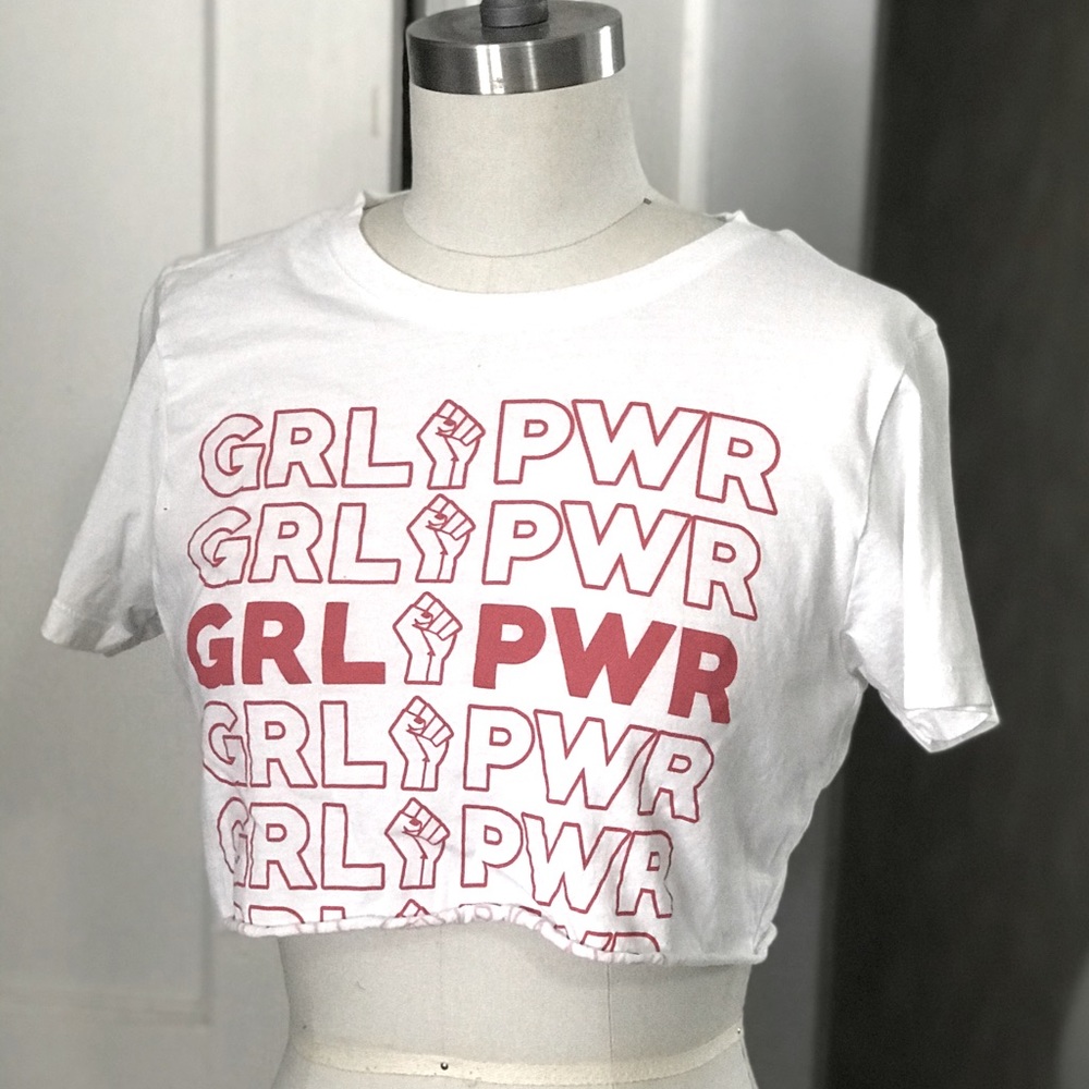 Girl Power Crop Top